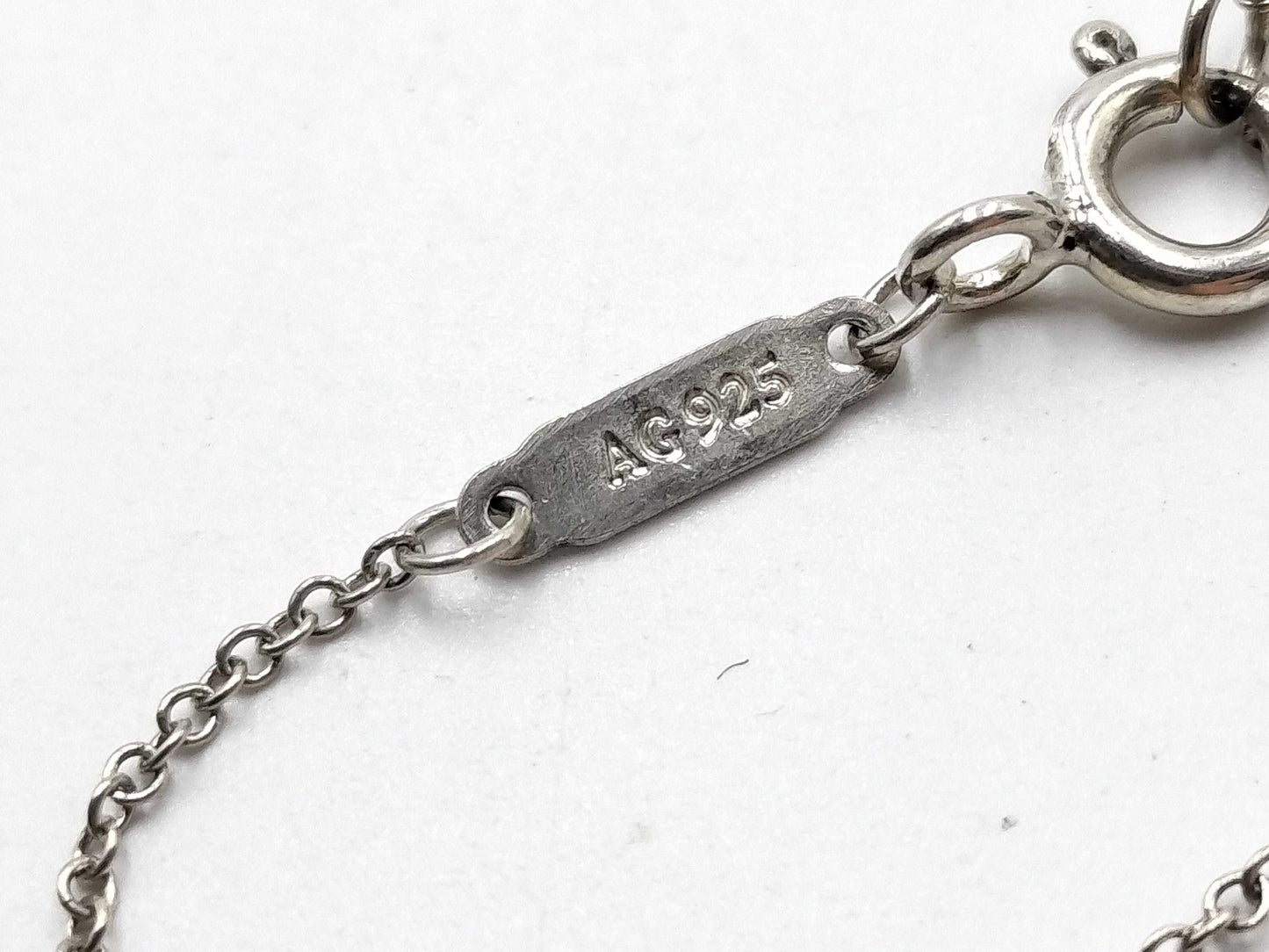 Tiffany & Co. Necklace / Return to Tiffany Double Heart Tag NC SV925 Necklace