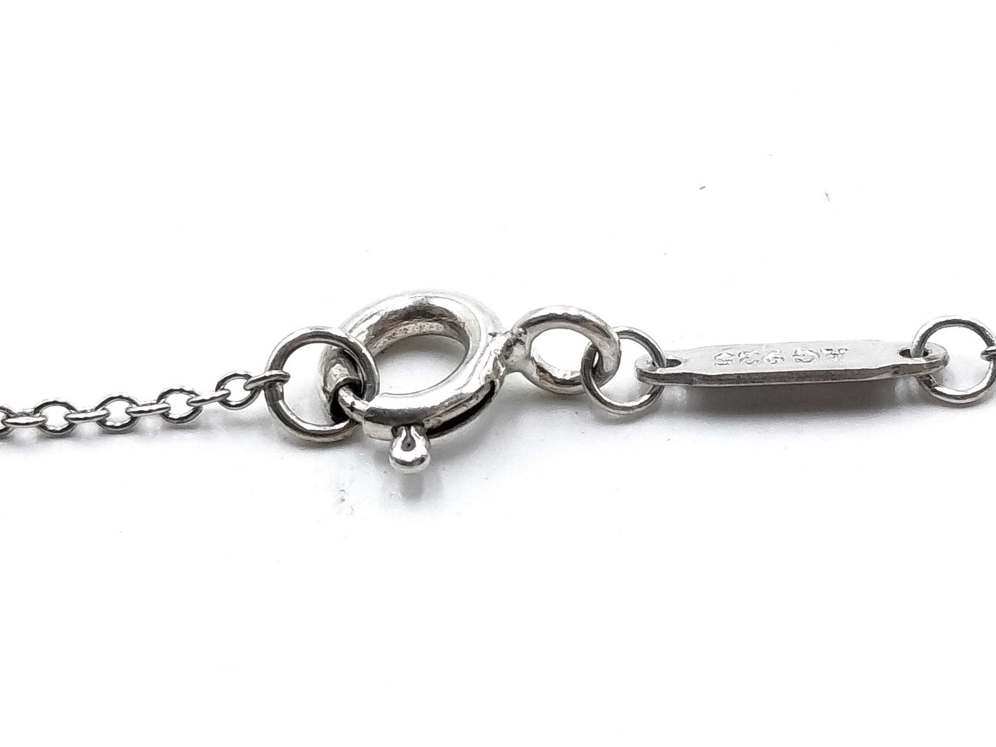 Tiffany & Co. Necklace / Return to Tiffany Double Heart Tag NC SV925 Necklace