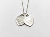 Tiffany & Co. Necklace / Return to Tiffany Double Heart Tag NC SV925 Necklace