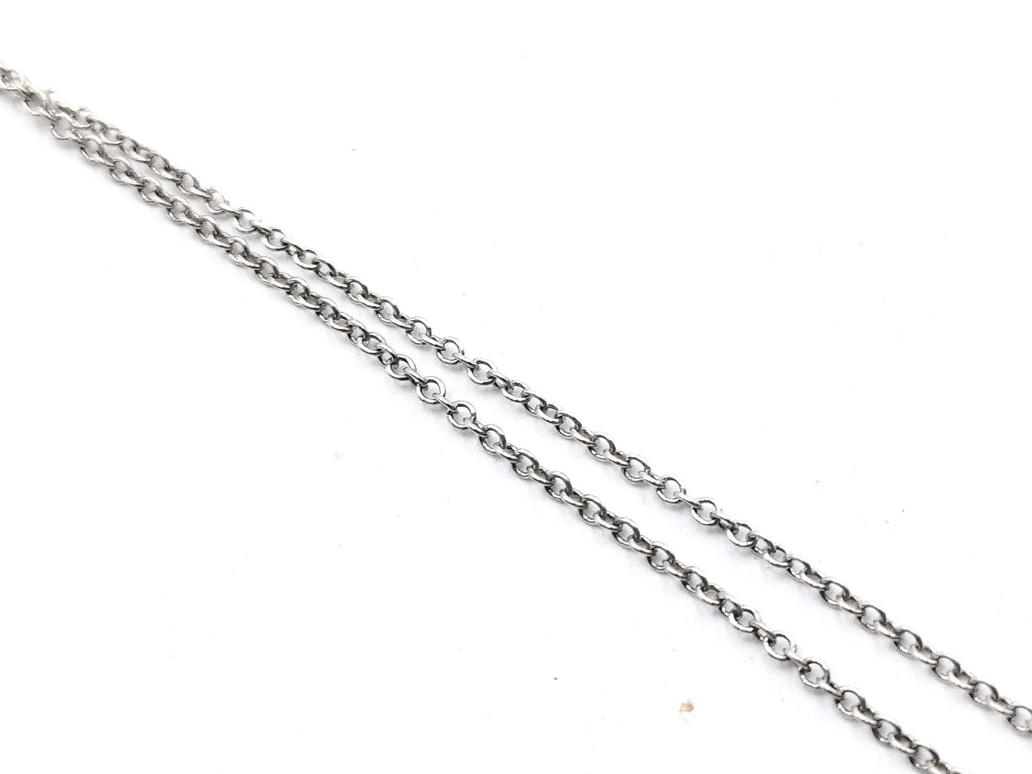 Tiffany & Co. Necklace / Return to Tiffany Double Heart Tag NC SV925 Necklace