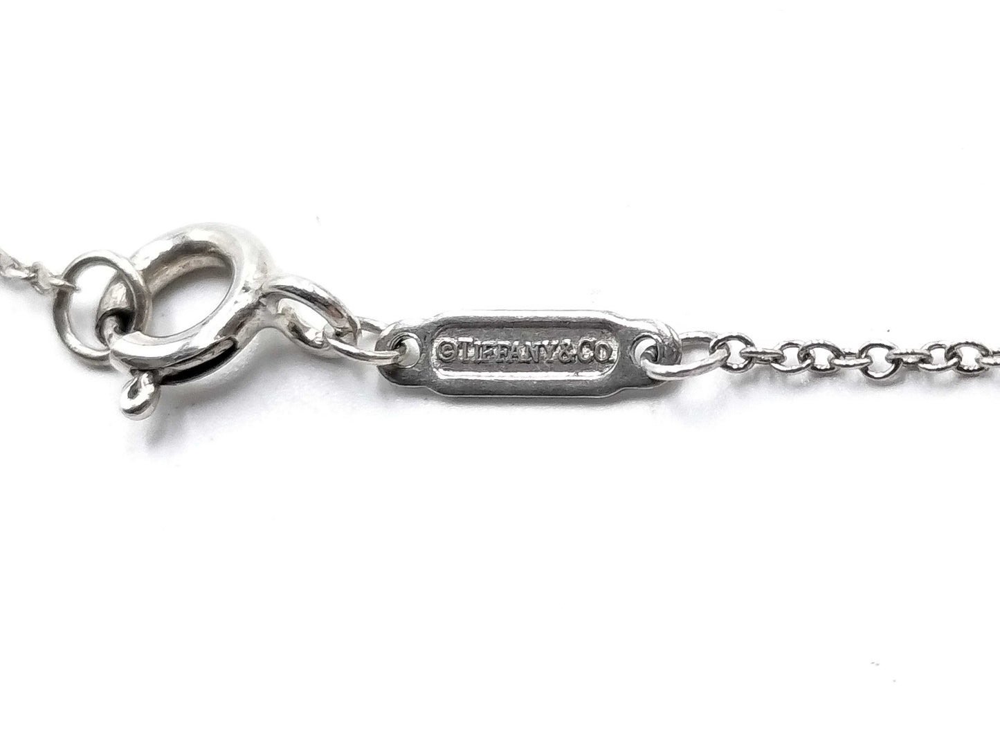 Tiffany & Co. Necklace / Return to Tiffany Double Heart Tag NC SV925 Necklace