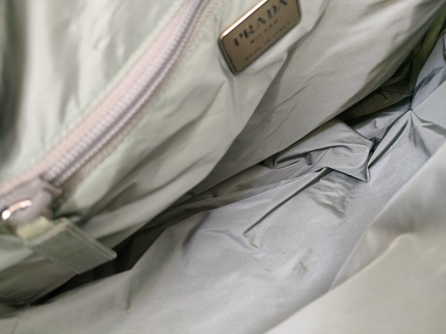PRADA Sport Nylon/Handbag/Beige Handbag