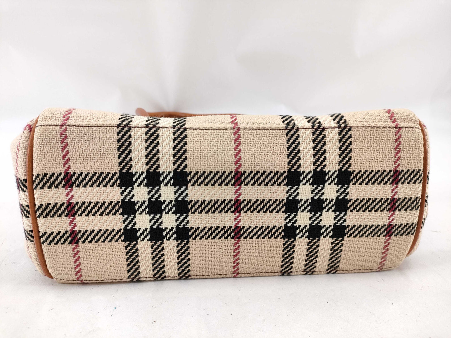 BURBERRY Canvas x Leather Tote Bag Handbag