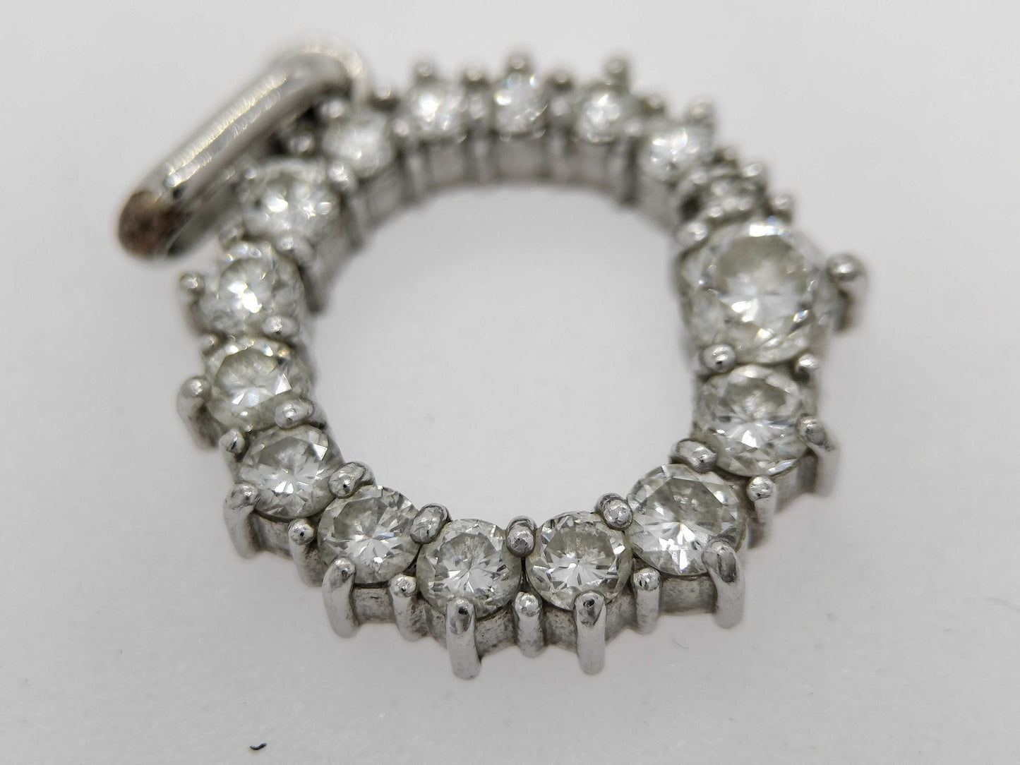 D1.02ct PT900 4.1g Pendant Top