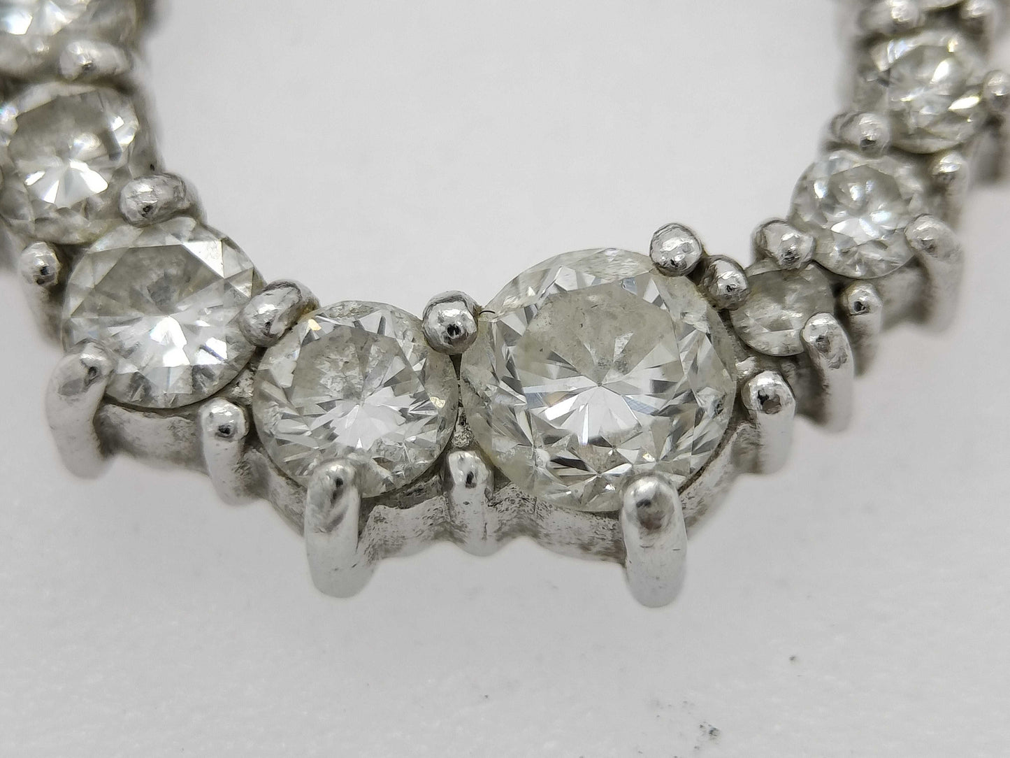 D1.02ct PT900 4.1g Pendant Top