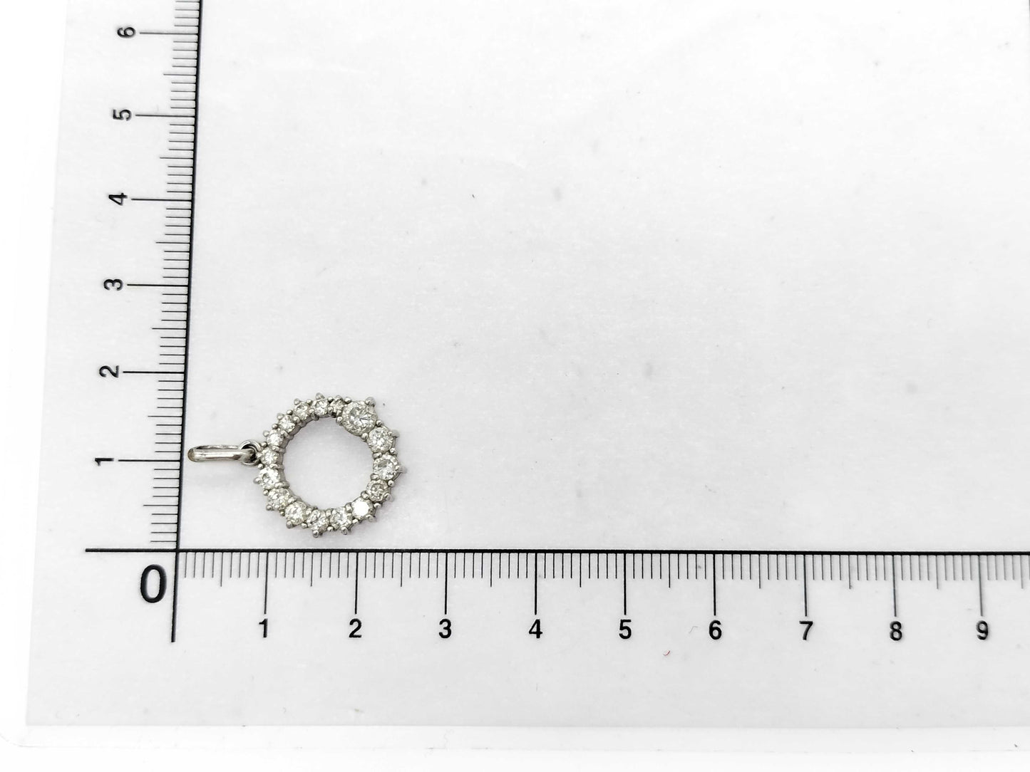 D1.02ct PT900 4.1g Pendant Top