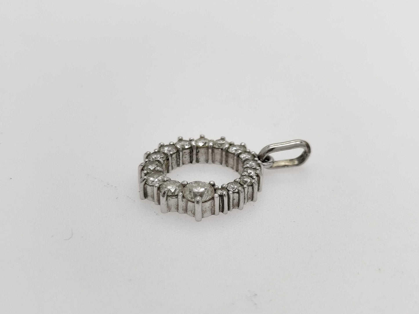 D1.02ct PT900 4.1g Pendant Top