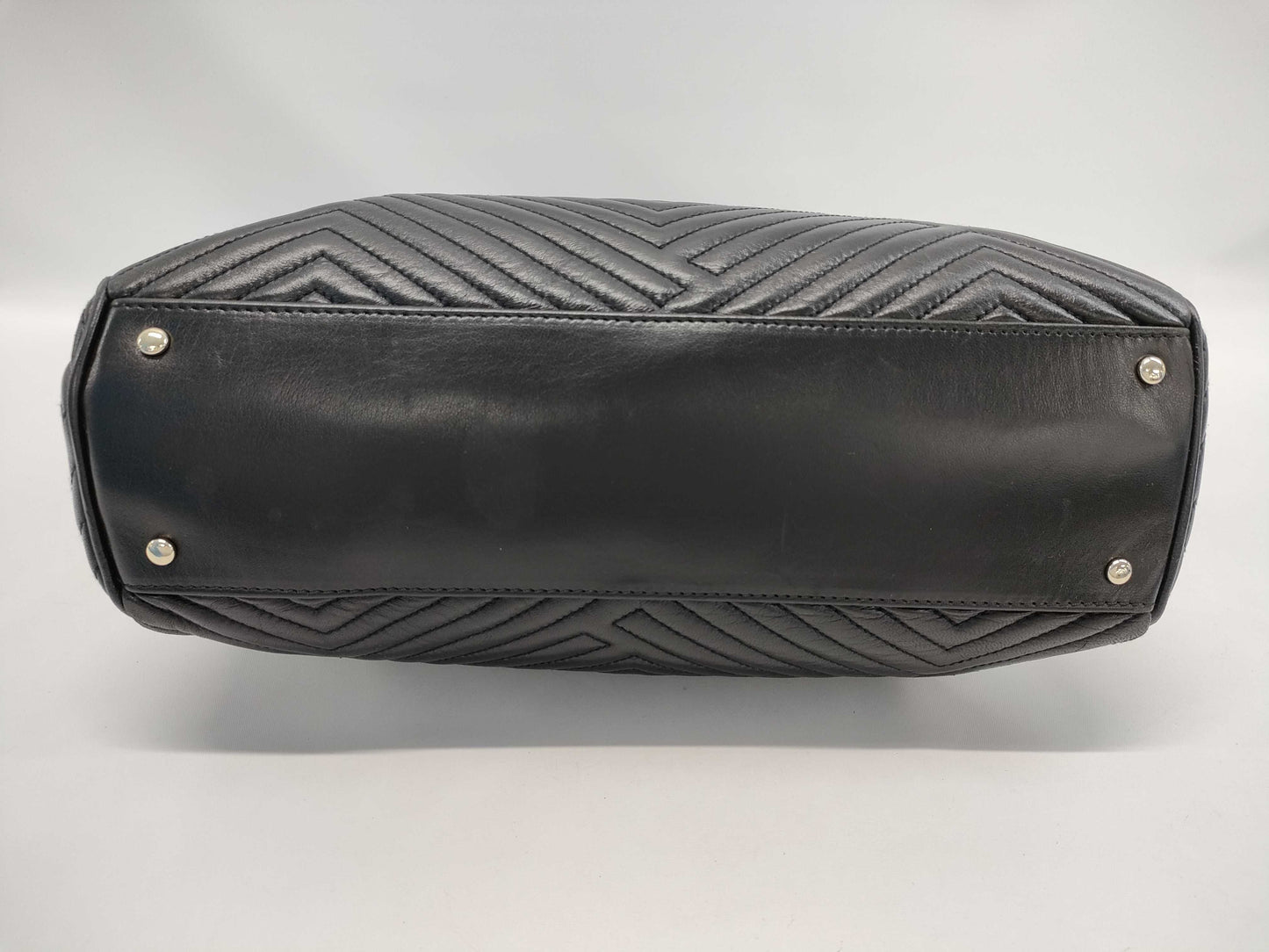 BALLY Quilted Fringe Handbag