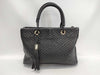 BALLY Quilted Fringe Handbag