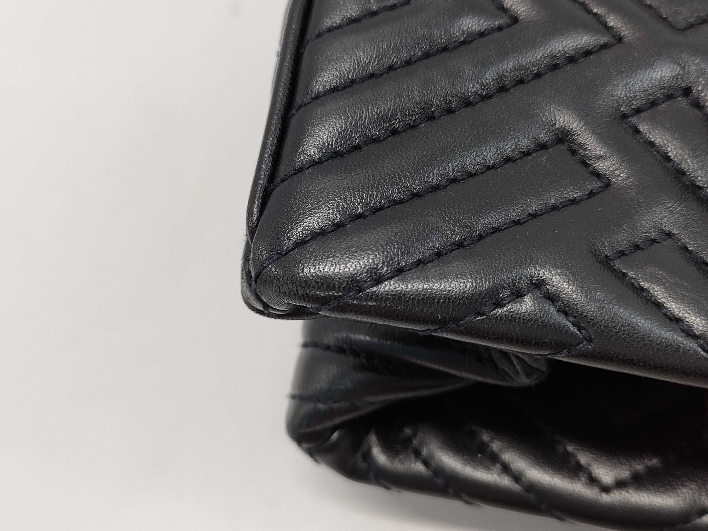 BALLY Quilted Fringe Handbag