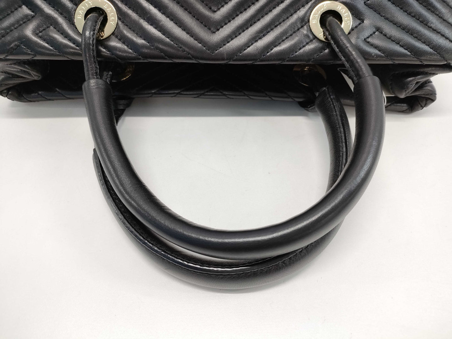 BALLY Quilted Fringe Handbag