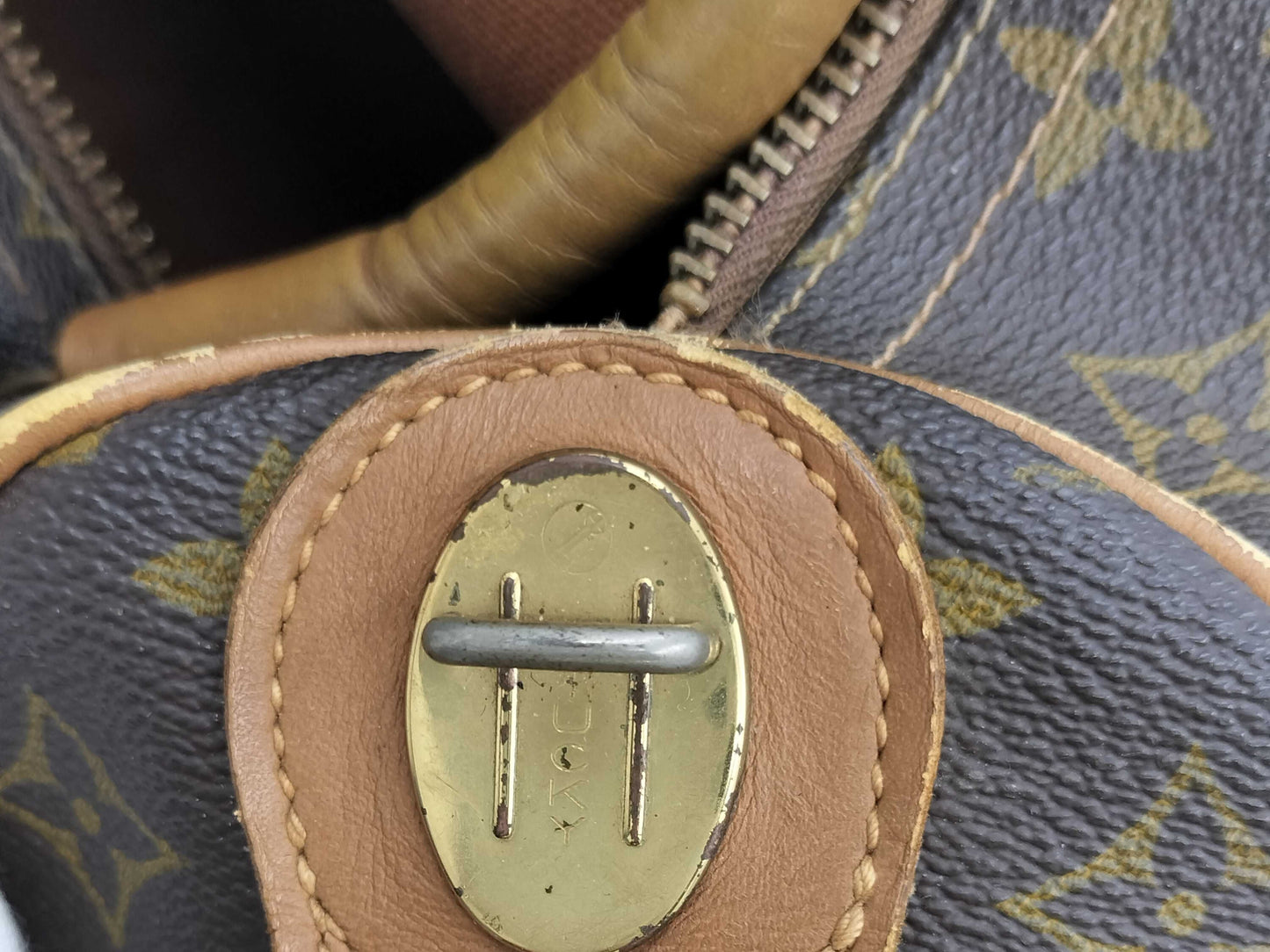 Louis Vuitton Monogram Speedy 35 Made in USA Paper Tag Vintage Boston Bag