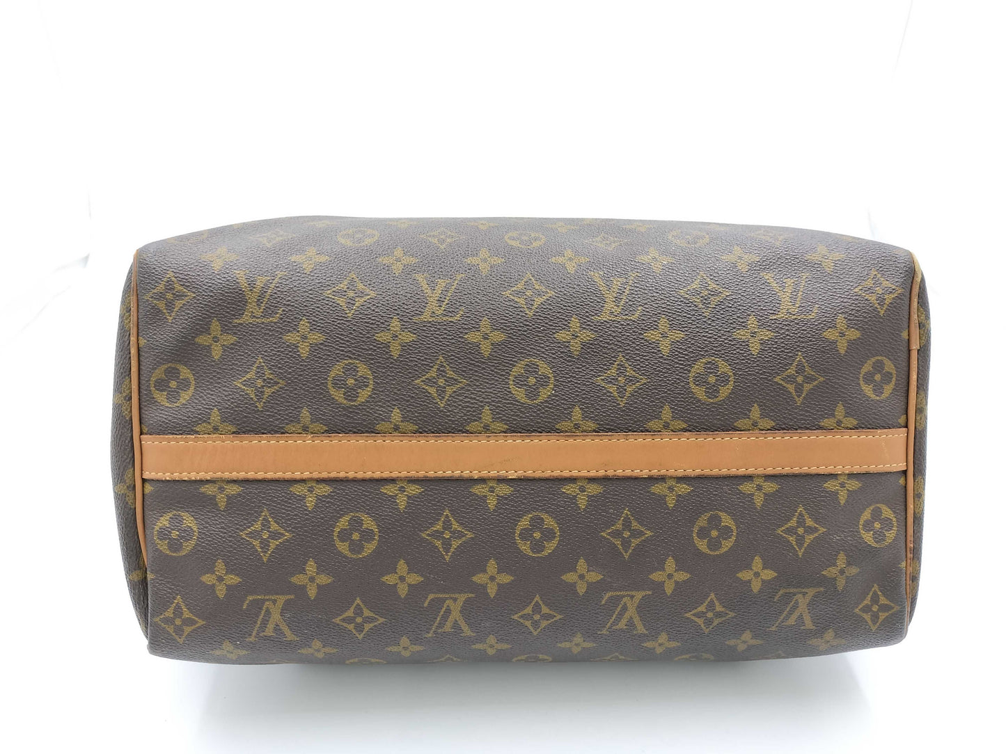 Louis Vuitton Monogram Speedy 35 Made in USA Paper Tag Vintage Boston Bag