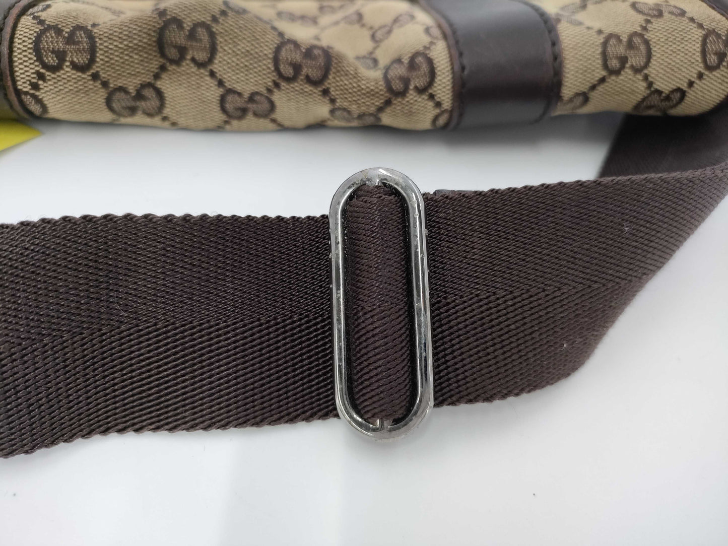 GUCCI GG Canvas 145851 492695 Waist Bag Body Bag Shoulder Bag