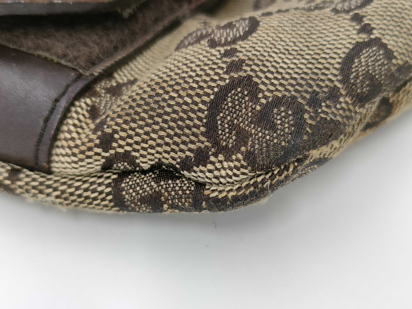 GUCCI GG Canvas 145851 492695 Waist Bag Body Bag Shoulder Bag