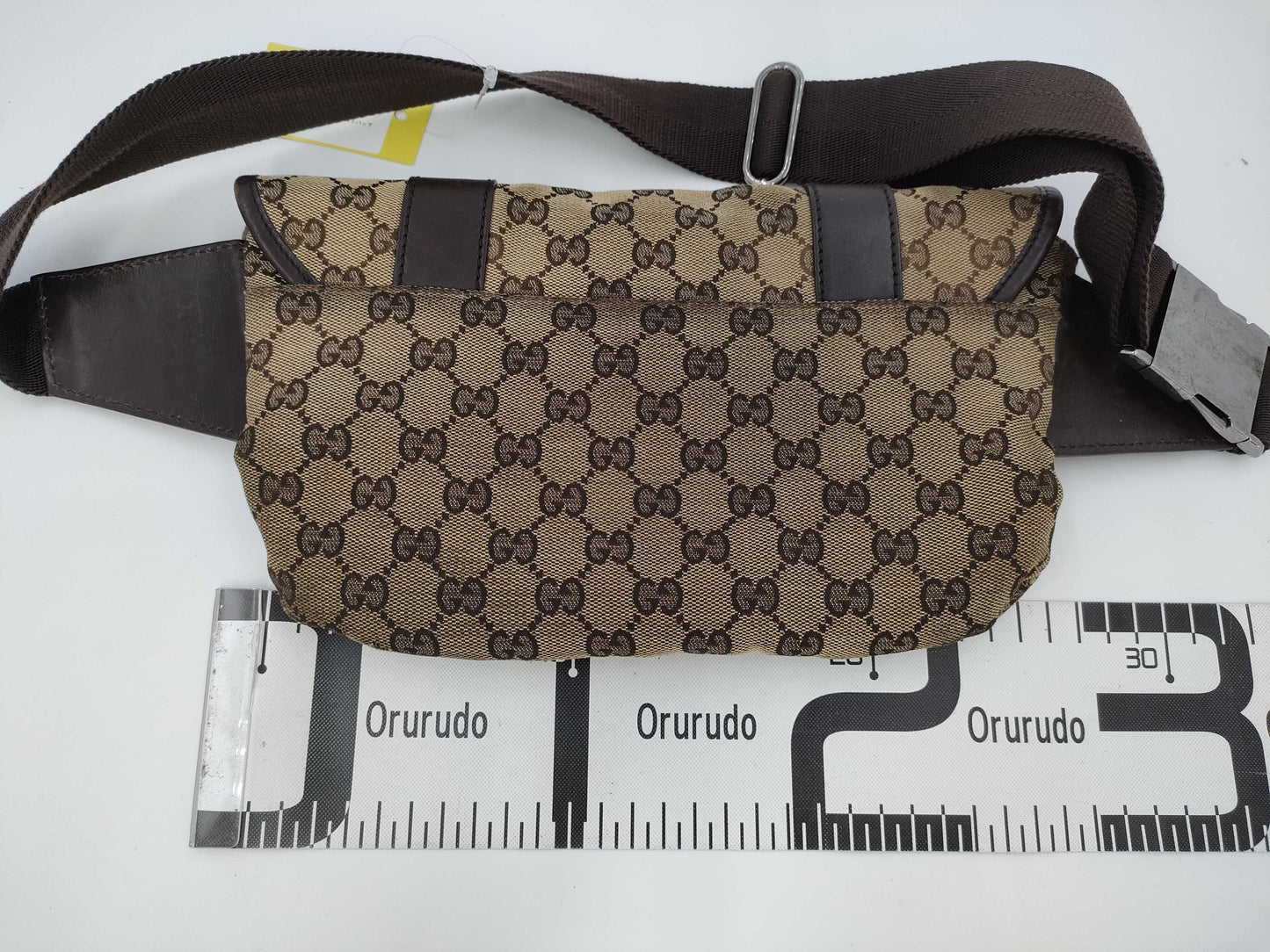 GUCCI GG Canvas 145851 492695 Waist Bag Body Bag Shoulder Bag