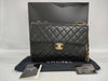 CHANEL 3979548 Lambskin Deca Matelasse Single Flap Double Chain Seal Shoulder Bag