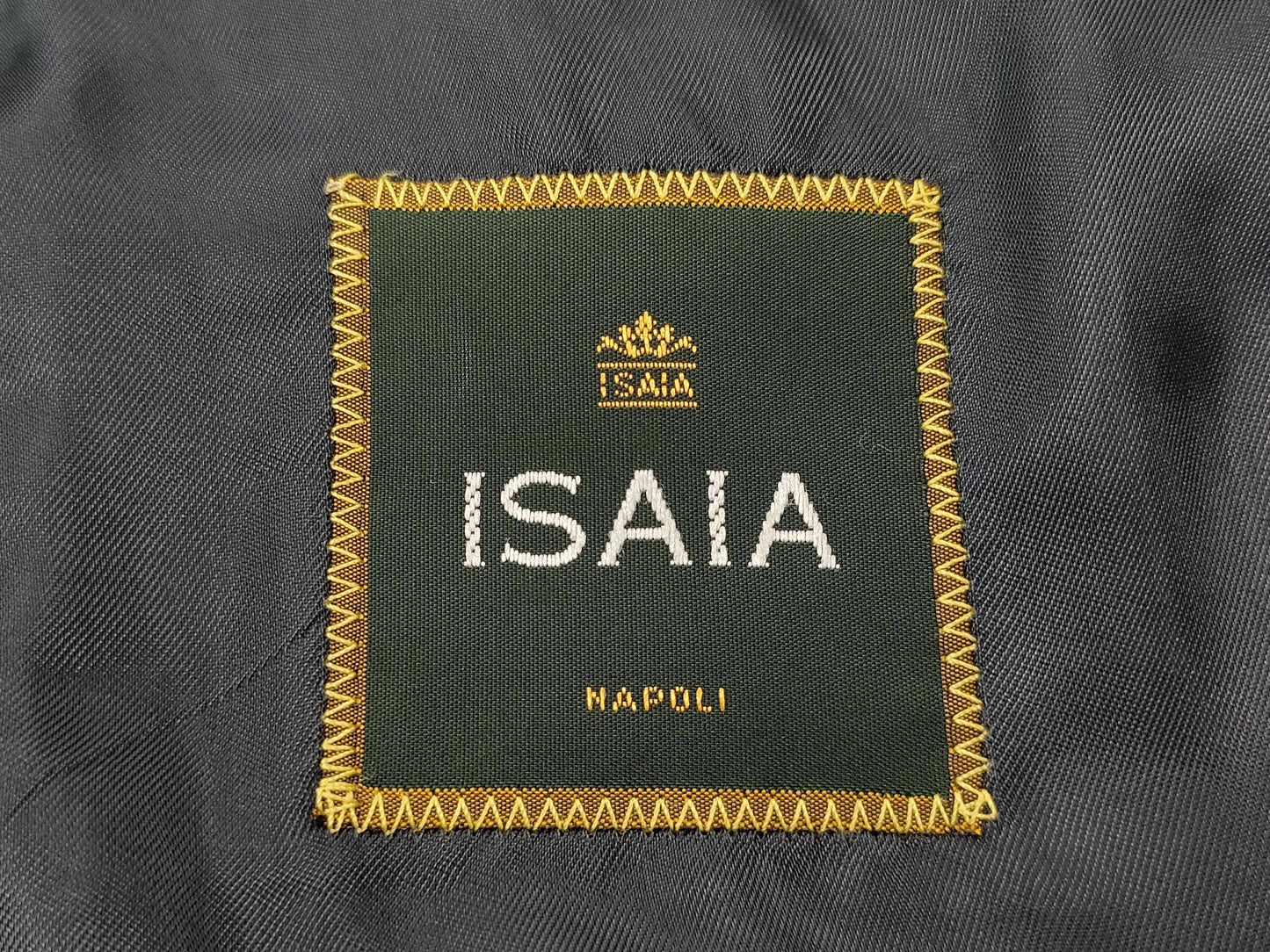Isaia Suit Navy Jacket