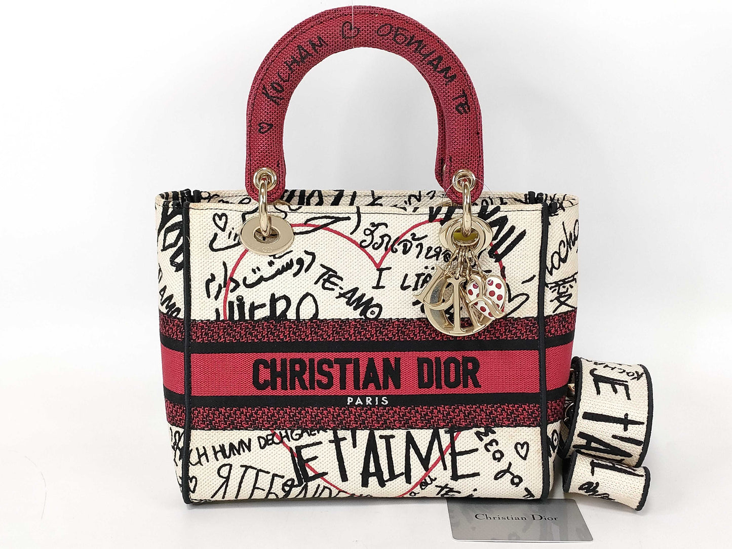 Dior Lady Dior Amour Medium 2-way Handbag