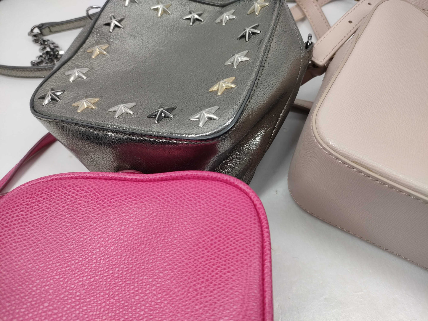 5 COACH bags, including Coach/Jimmy Choo shoulder bags