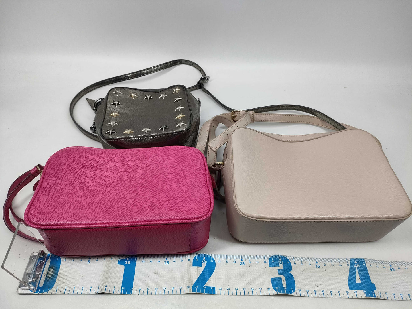 5 COACH bags, including Coach/Jimmy Choo shoulder bags