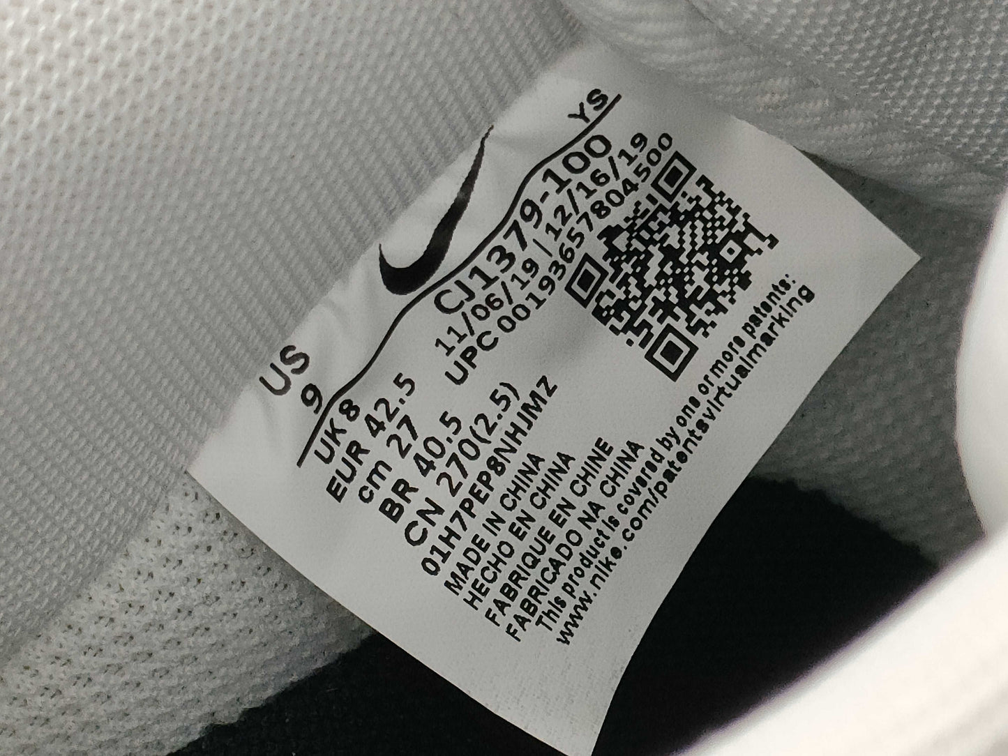 NIKE CJ1379-100 Sneakers