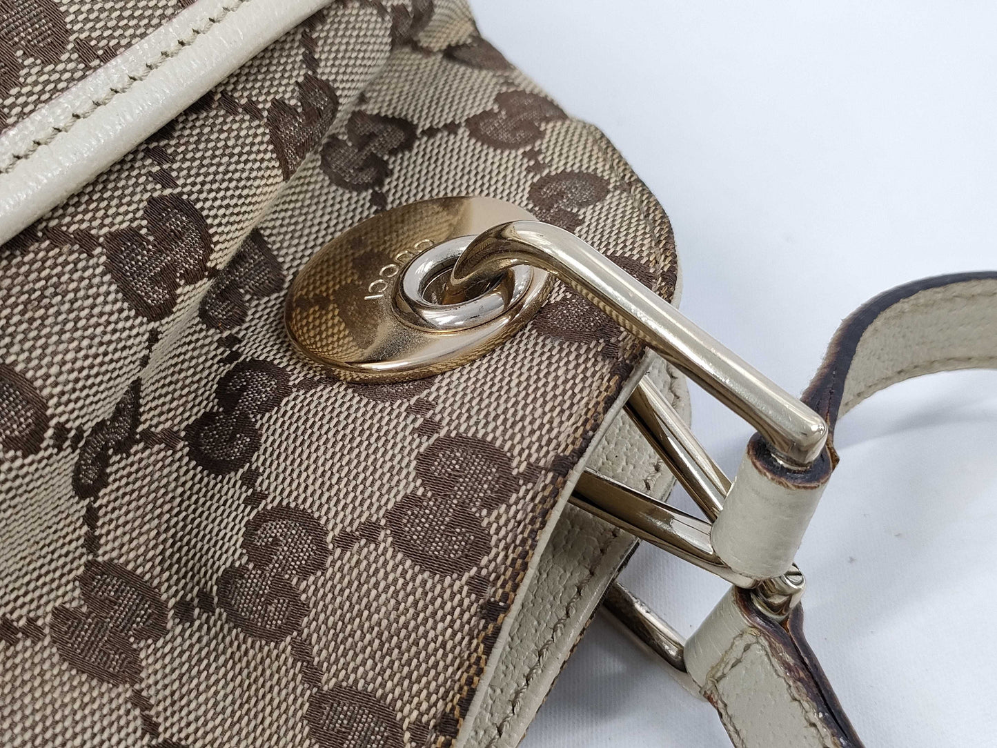 GUCCI GG Canvas 121023 Handbag Tote Bag