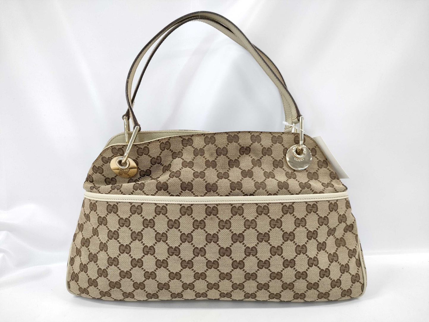 GUCCI GG Canvas 121023 Handbag Tote Bag