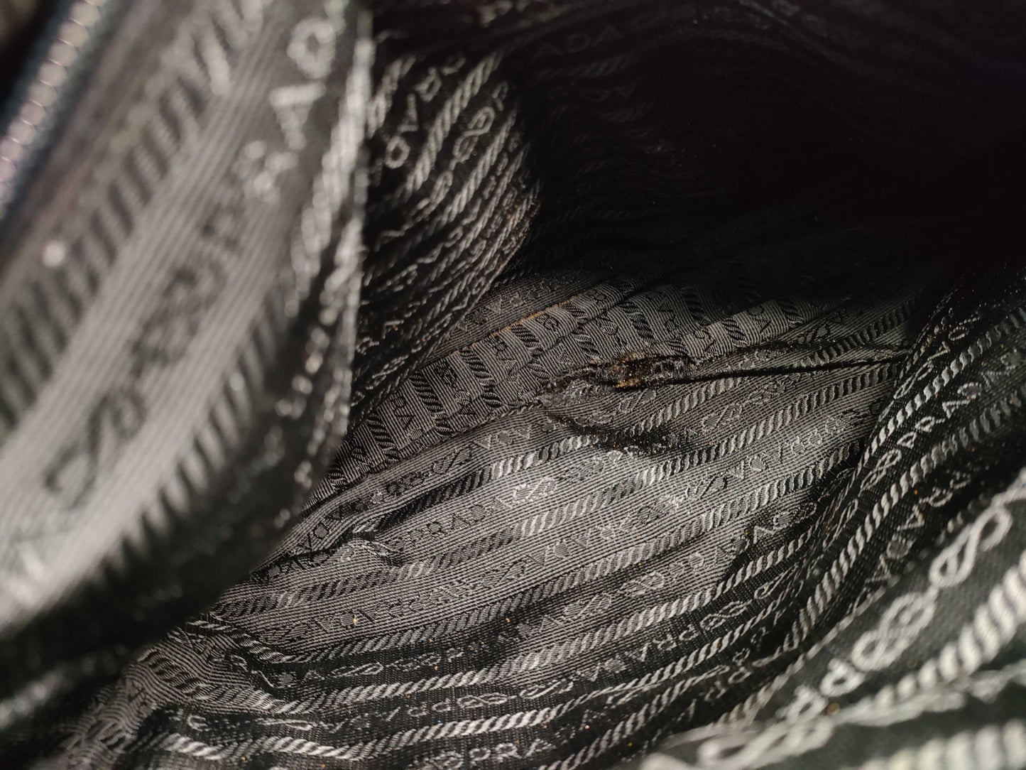 PRADA nylon tote bag