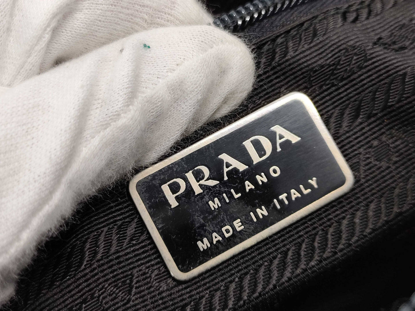 PRADA nylon tote bag