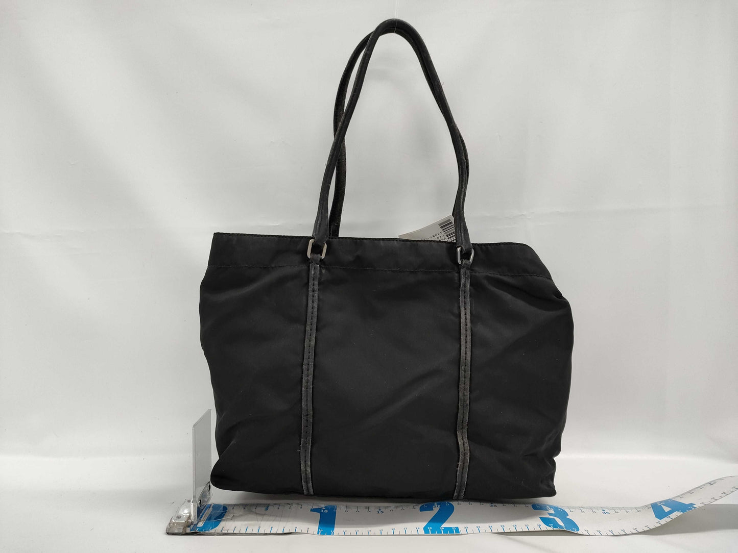 PRADA nylon tote bag with logo
