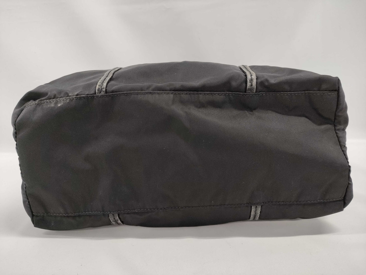 PRADA nylon tote bag with logo