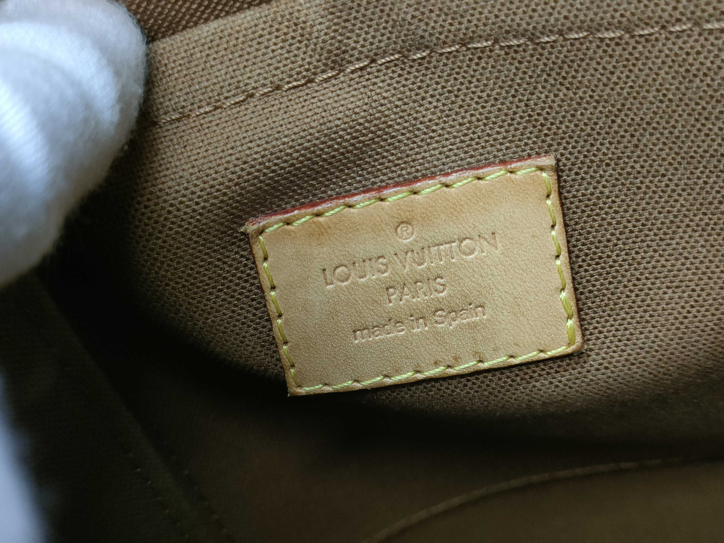LOUIS VUITTON Monogram M56389 Odeon MM Shoulder Bag