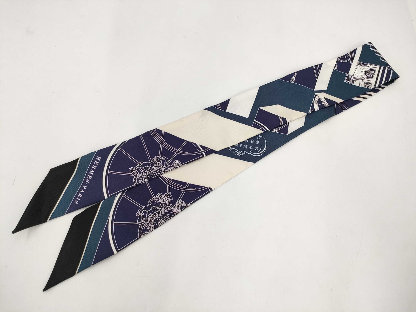 HERMES Twilly SPRINGS SPRINGS Scarf