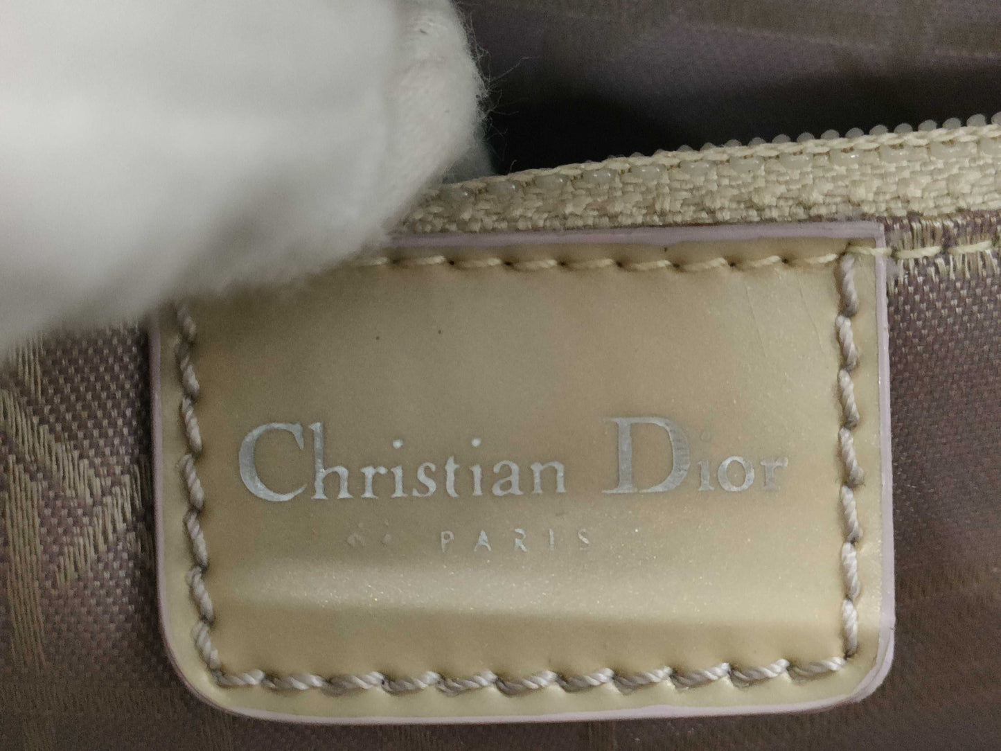 Dior Marispearl Enamel Handbag Handbag