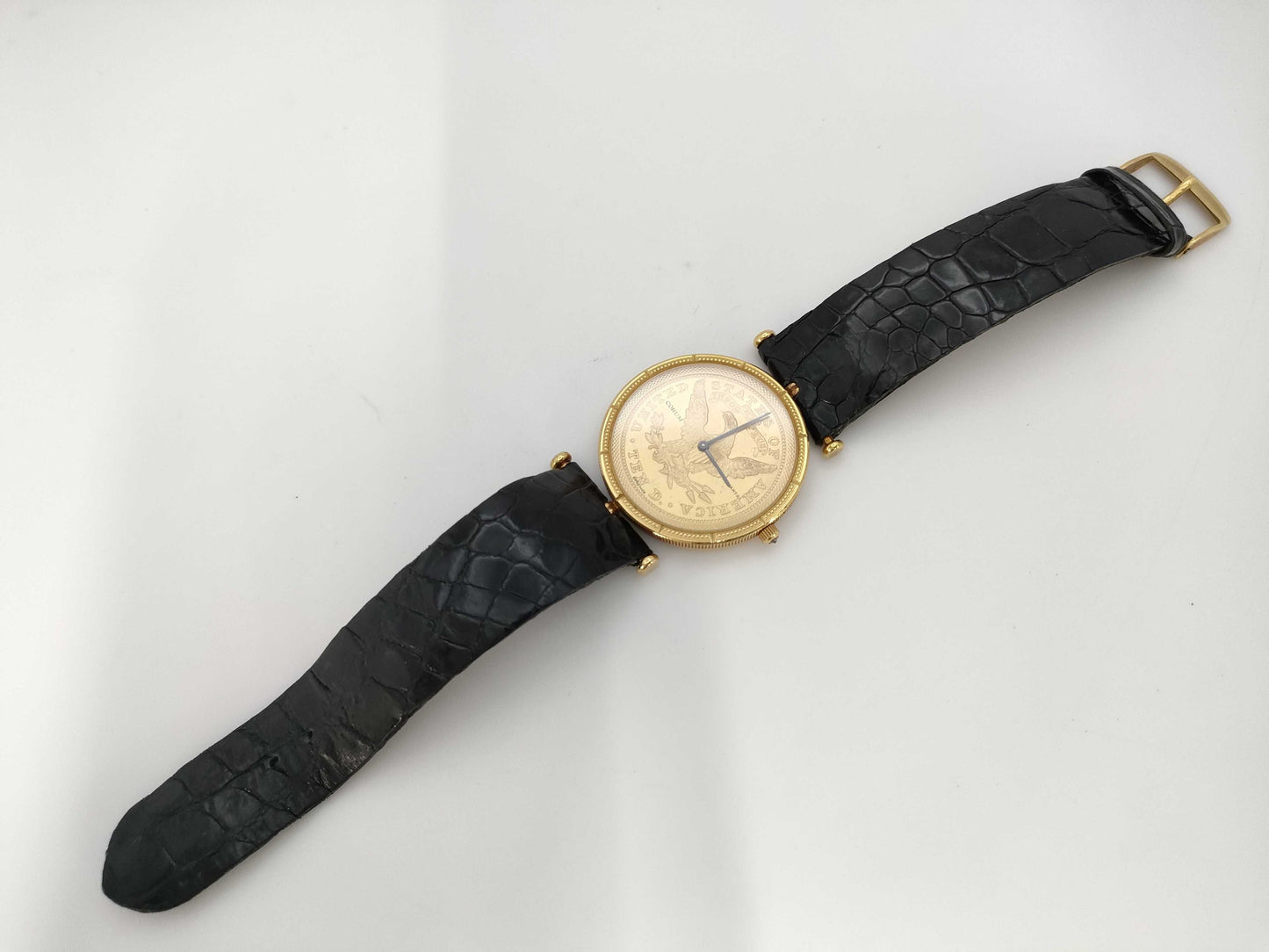 CORUM Coin Watch 1894 498668 Quartz K18 Boys' Wristwatch
