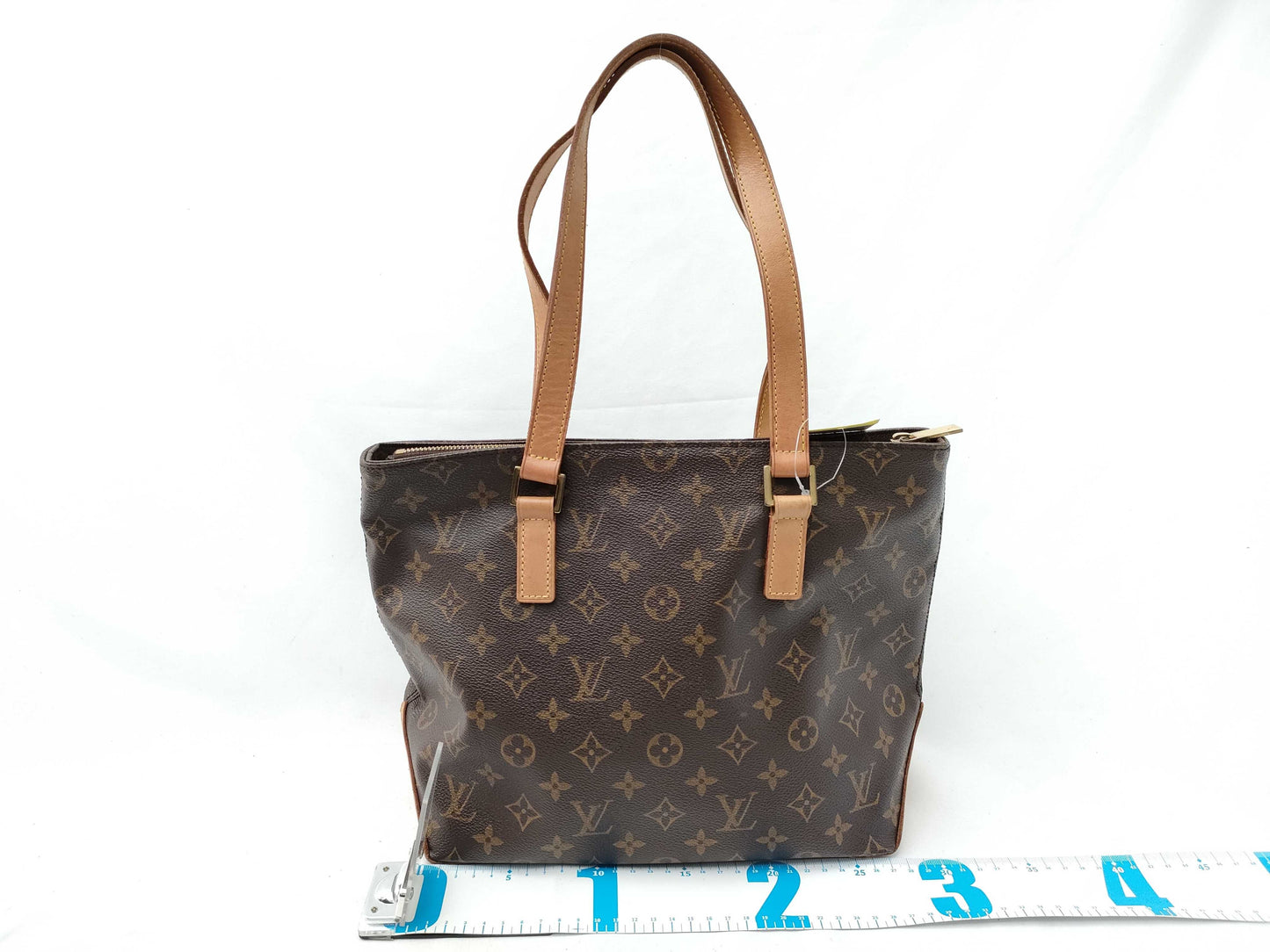 LOUIS VUITTON Monogram Cabas Piano Shoulder Bag