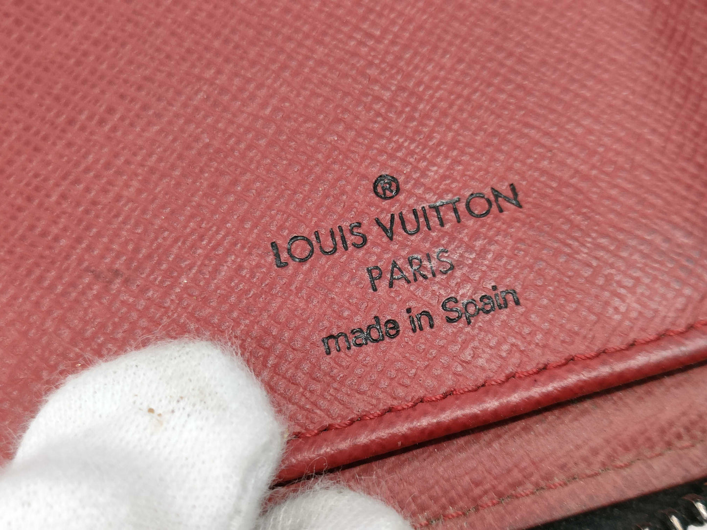 LOUIS VUITTON Damier Graphite Utility Zippy Wallet Vertical Wallet