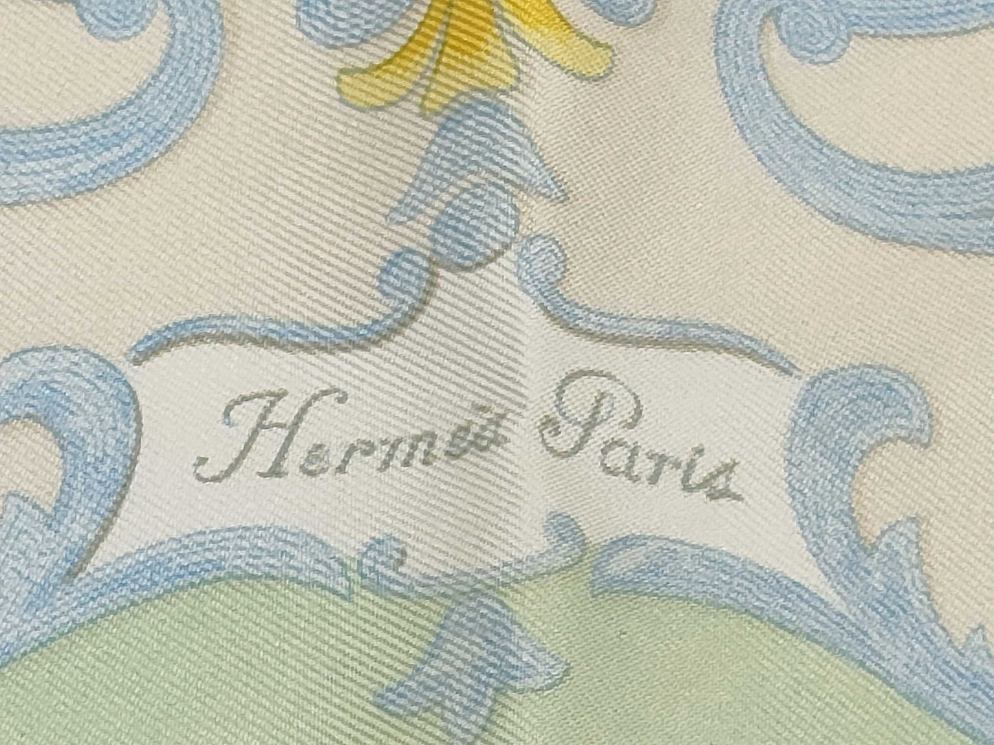 HERMES Turkish Horse Petit Carre Scarf