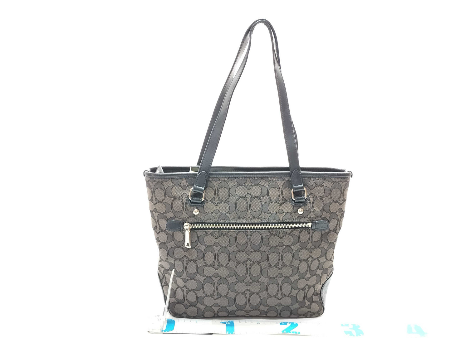 COACH F58282 Signature Canvas Tote Bag
