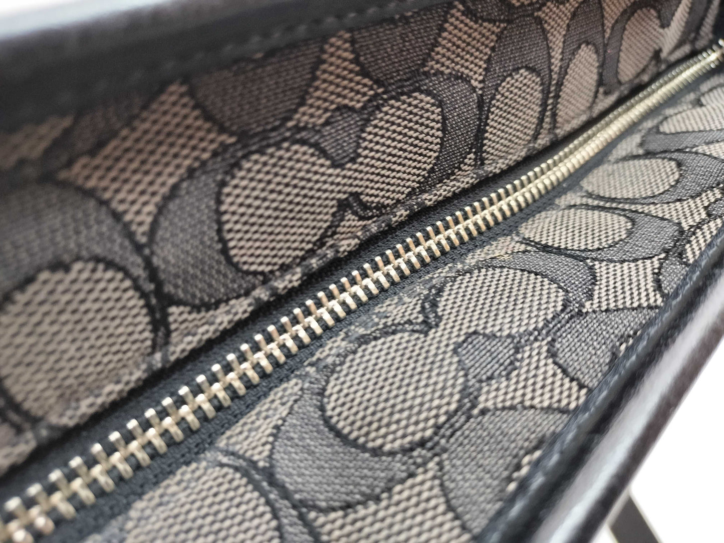 COACH F58282 Signature Canvas Tote Bag