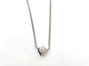 D0.19ct Pt850 3.7g Necklace