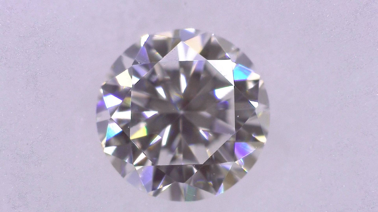 0.281ct F VS-1 GOOD/GD/FR STRONG BLUE NATURAL 4.22-4.25X2.56mm Diamond Loose