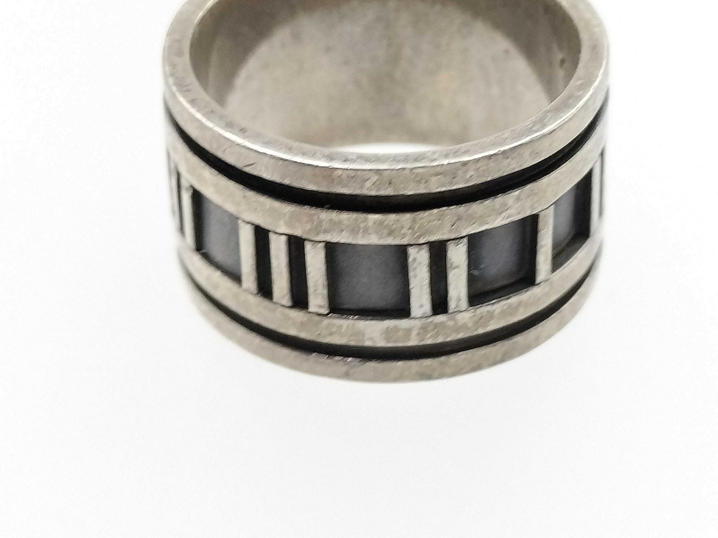 Tiffany & Co. Atlas Ring / Wide / Sterling Silver 925 9.6g Ring