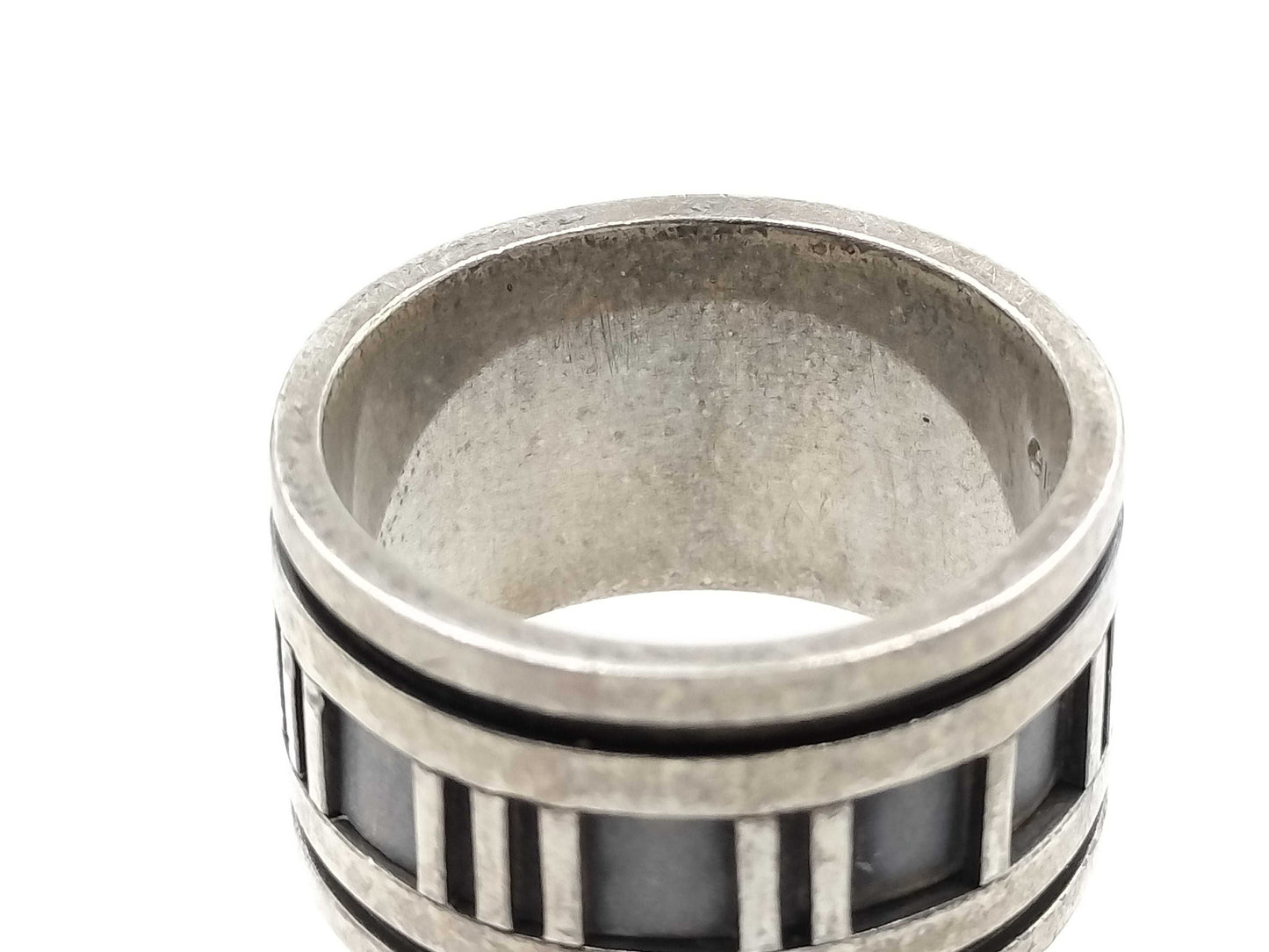 Tiffany & Co. Atlas Ring / Wide / Sterling Silver 925 9.6g Ring