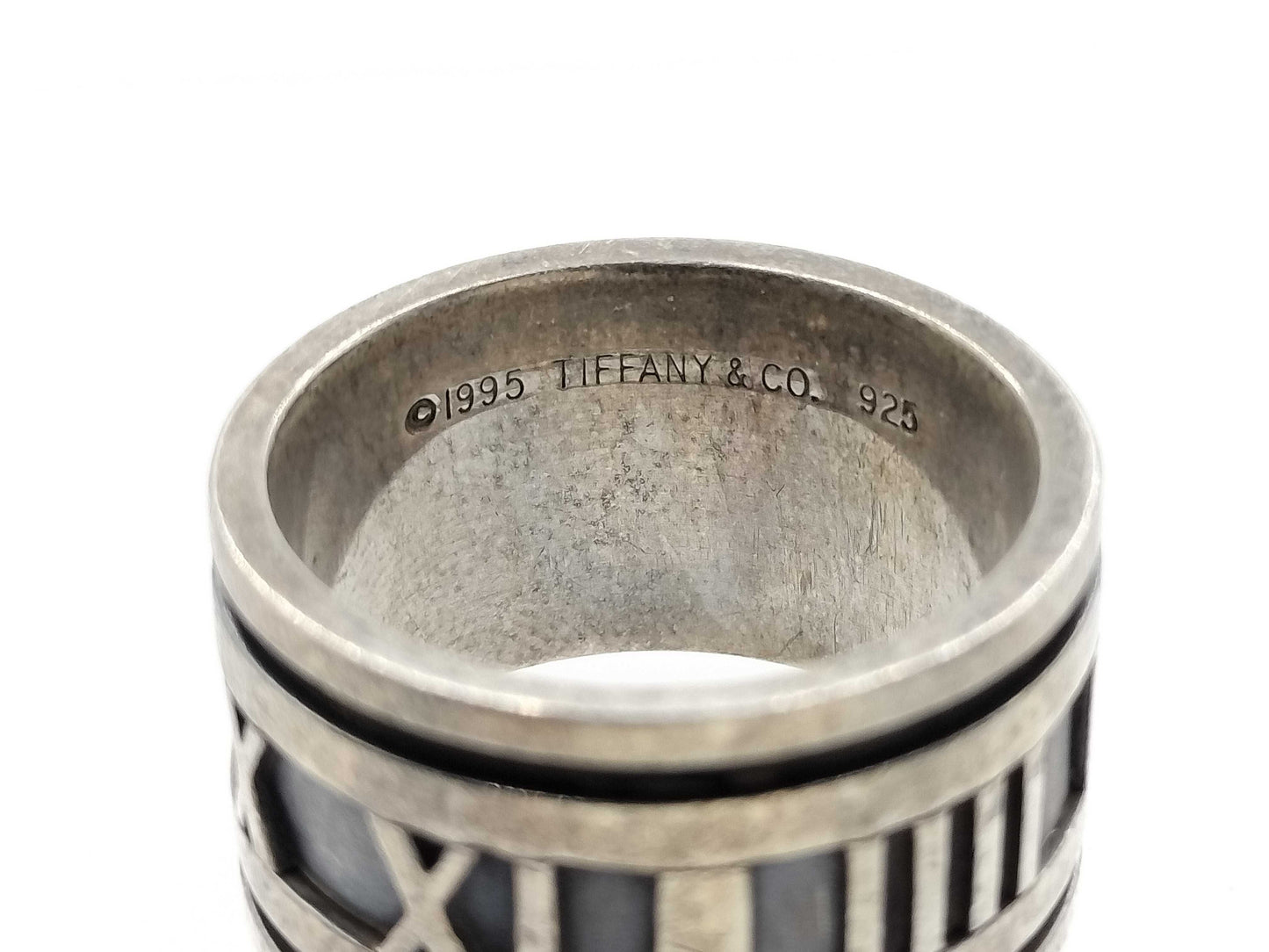 Tiffany & Co. Atlas Ring / Wide / Sterling Silver 925 9.6g Ring