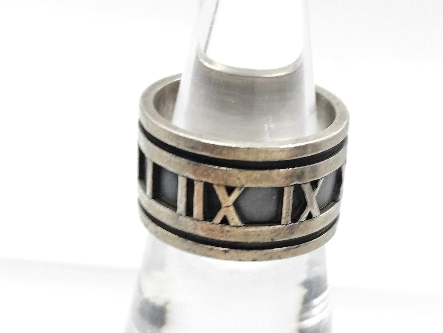 Tiffany & Co. Atlas Ring / Wide / Sterling Silver 925 9.6g Ring