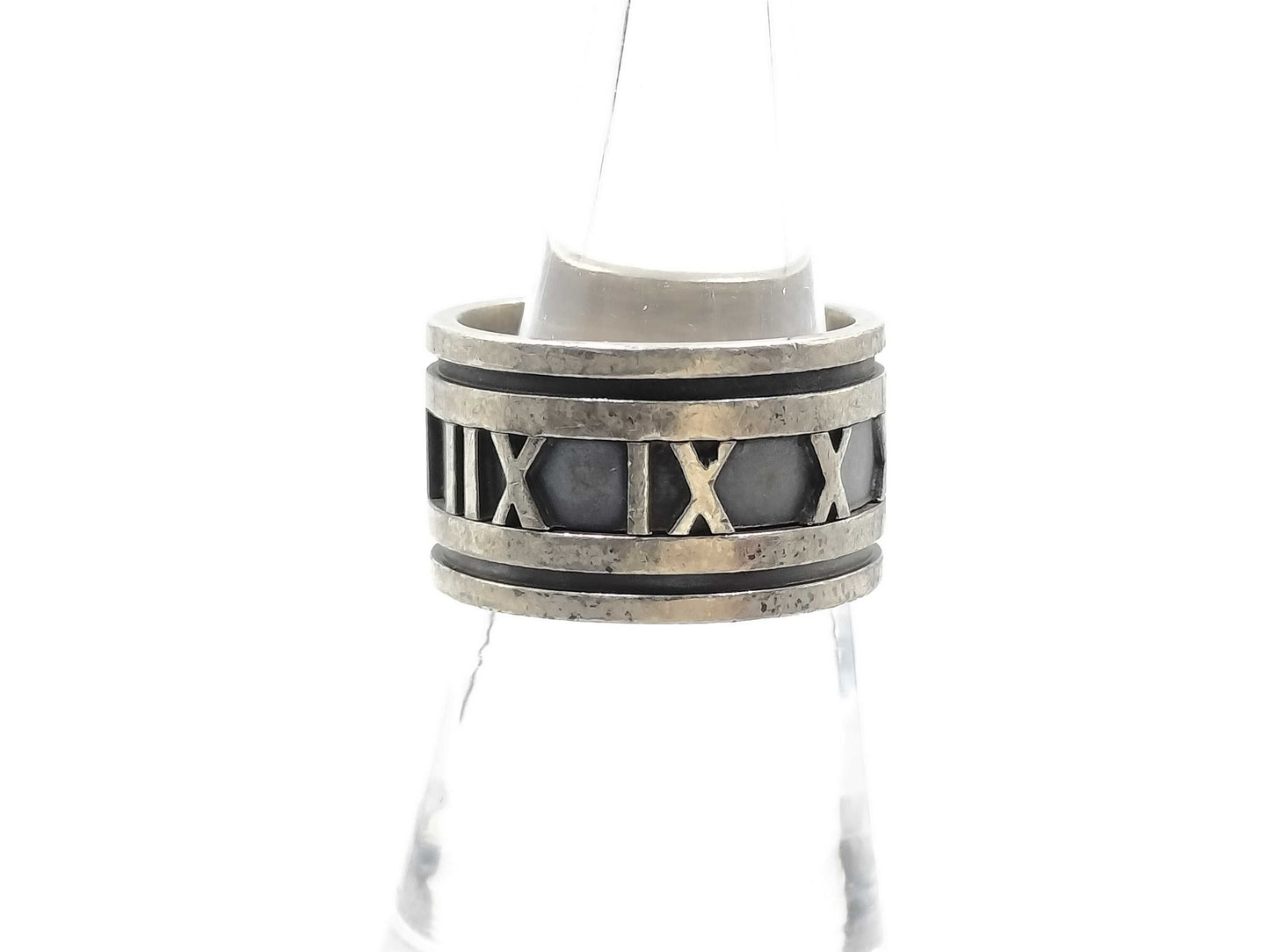 Tiffany & Co. Atlas Ring / Wide / Sterling Silver 925 9.6g Ring