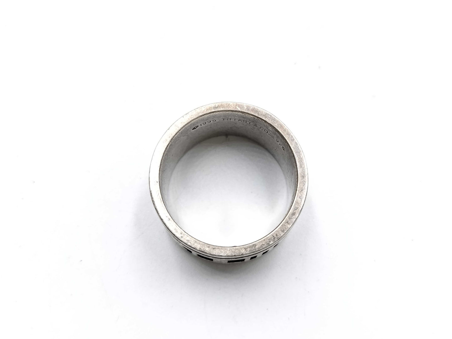 Tiffany & Co. Atlas Ring / Wide / Sterling Silver 925 9.6g Ring