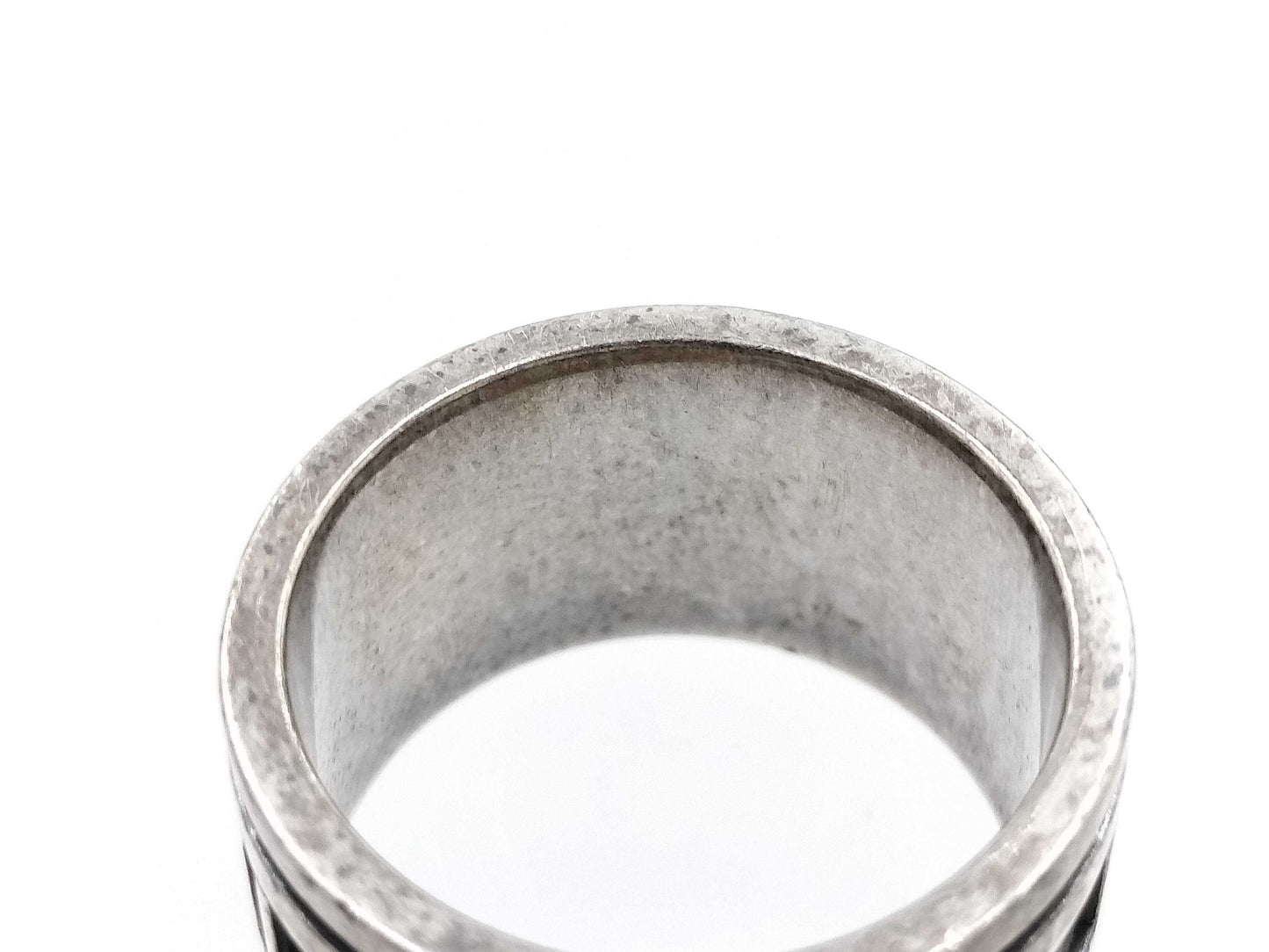 Tiffany & Co. Atlas Ring / Wide / Sterling Silver 925 9.6g Ring
